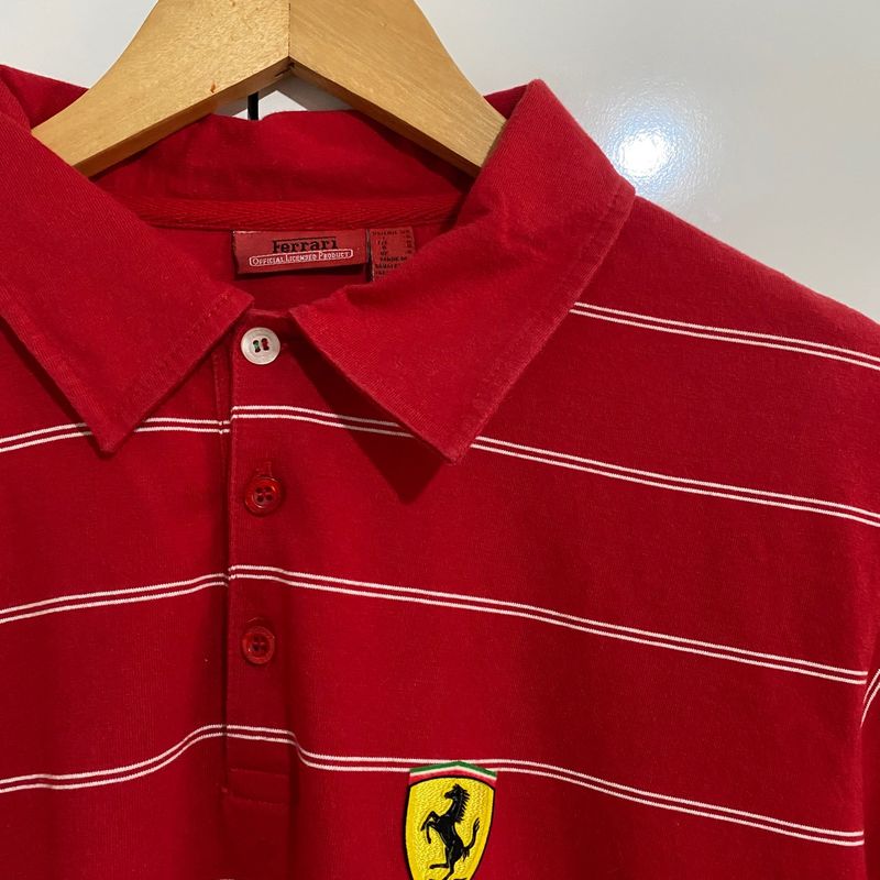 Camisa Ferrari Camisa Masculina Ferrari Usado 96320903 enjoei