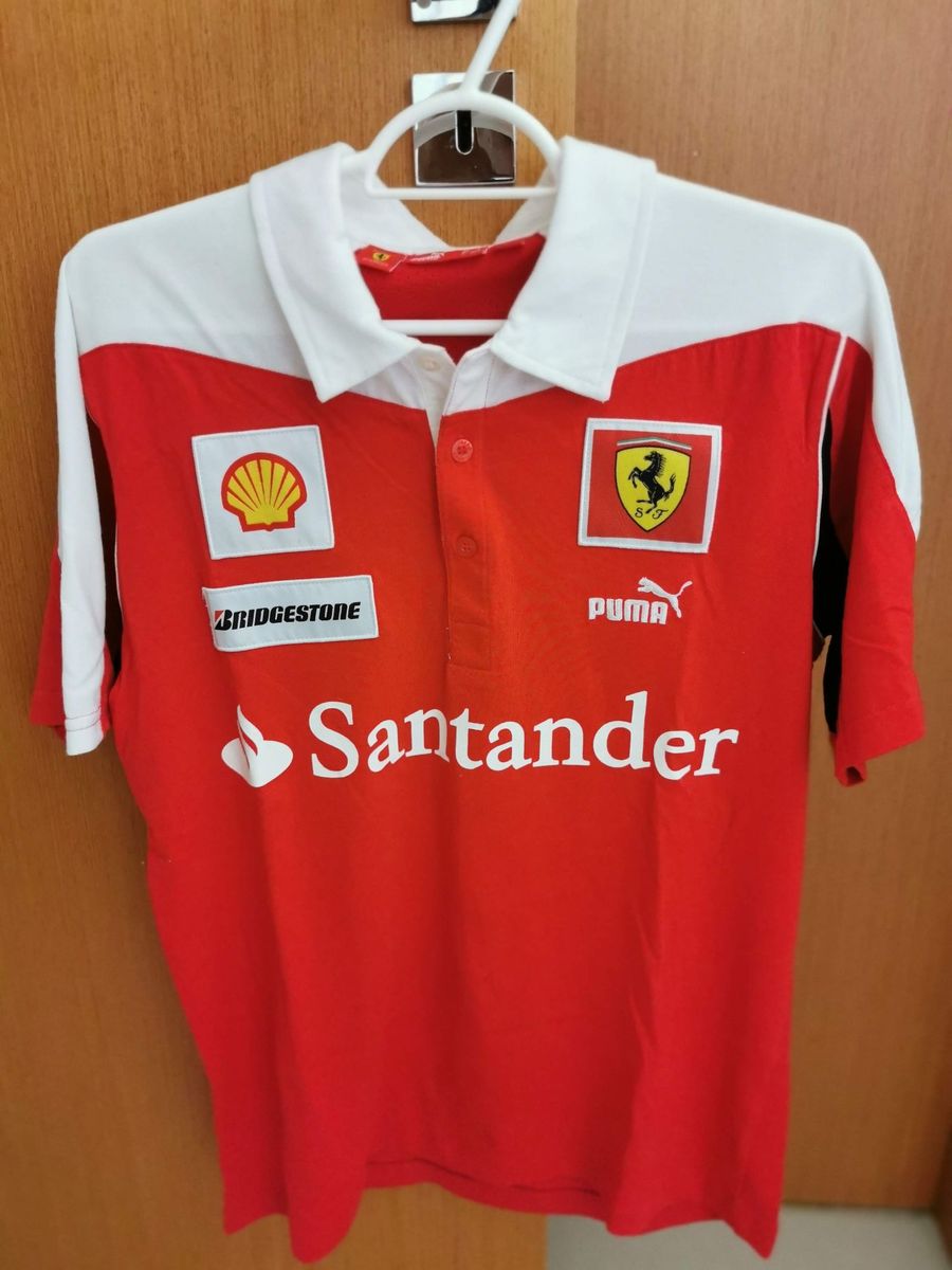 camisa da ferrari