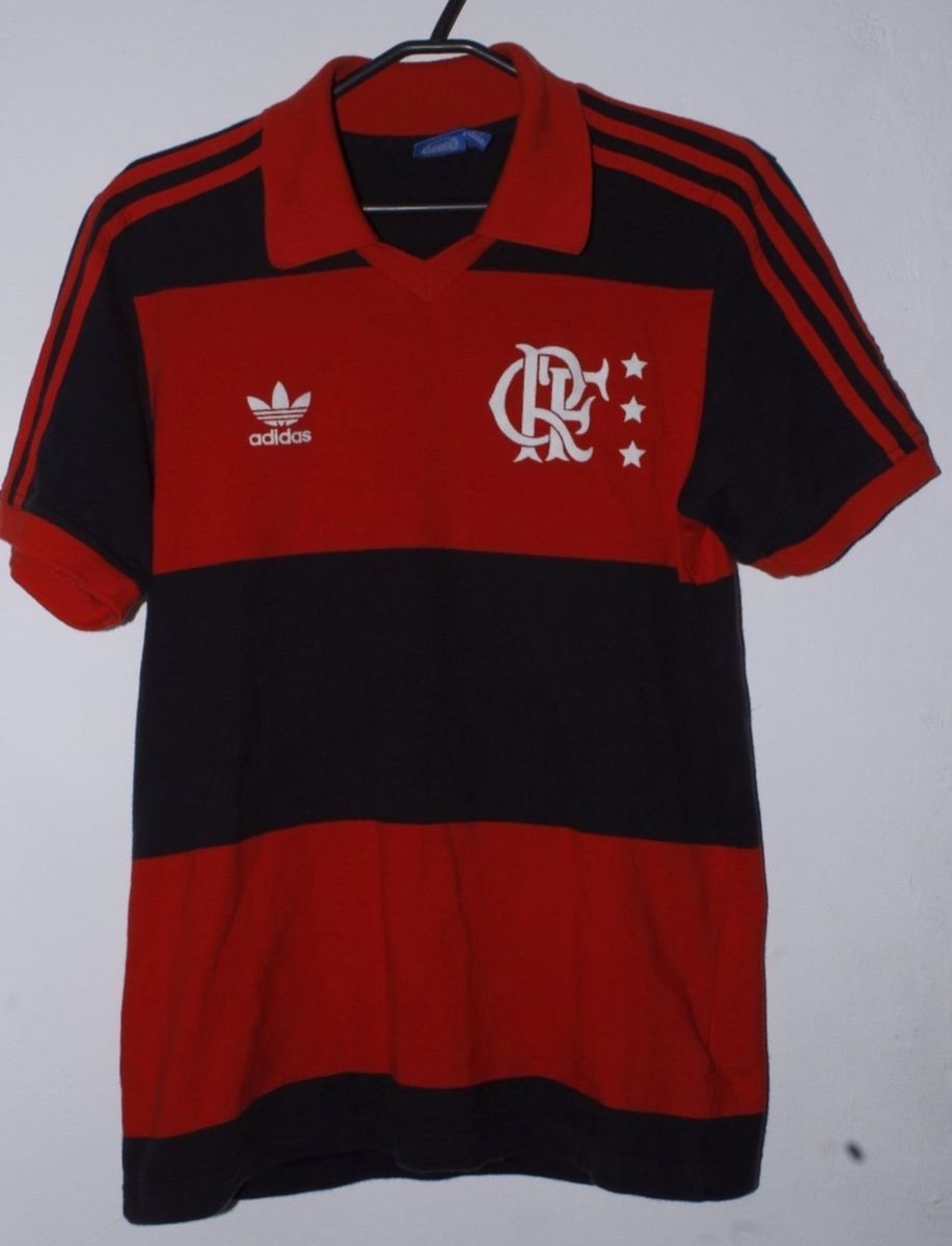 función azúcar suspensión Camisa Flamengo 1982 Retrô | Camisa Masculina Adidas Usado 21829917 | enjoei