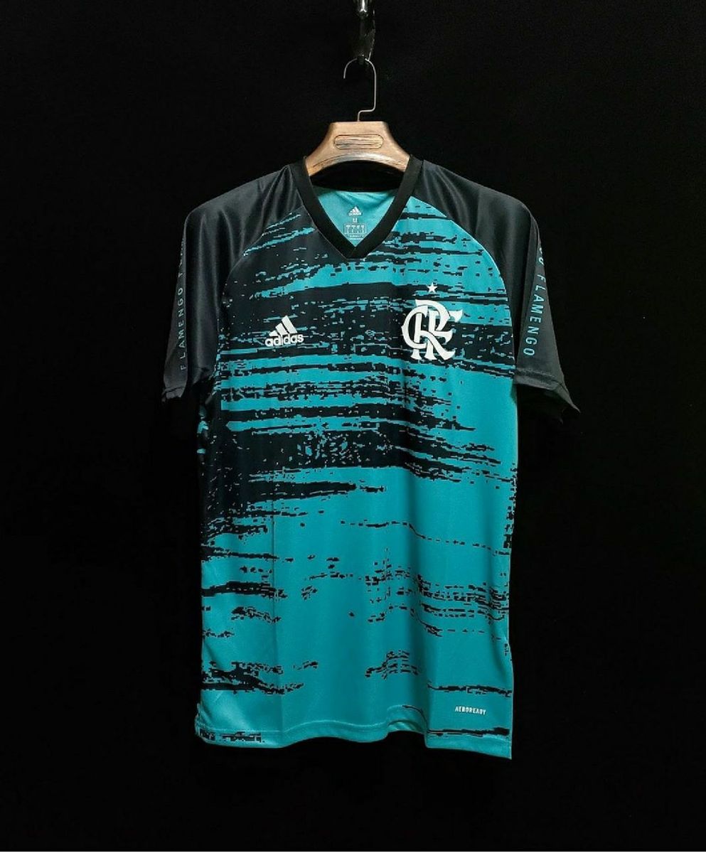 camisa pre jogo flamengo