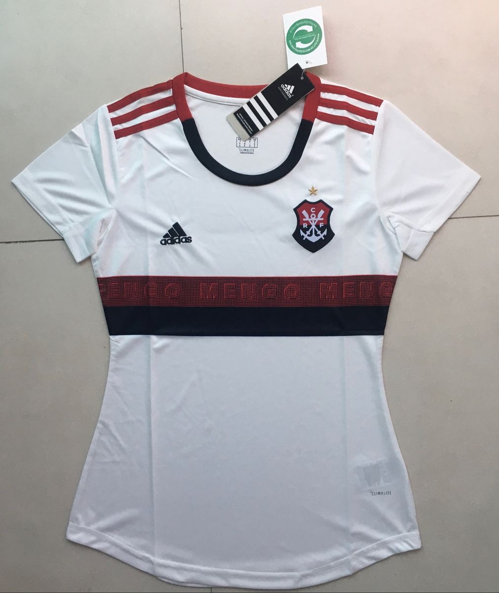blusa do flamengo feminina branca