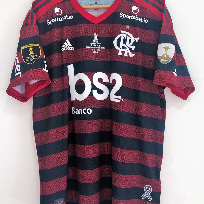 Camisa Flamengo Final Libertadores 2019 Rhodolfo 4 Jogador Roupa Esportiva Masculino Adidas Nunca Usado 68031602 enjoei