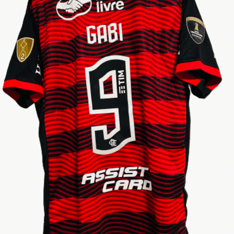 Camisa Flamengo Final Libertadores 2022 Gabigol #9 Original