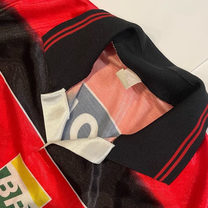 Camisa Flamengo Lubrax 96 (Infantil) | Flamengo Usado 106010042