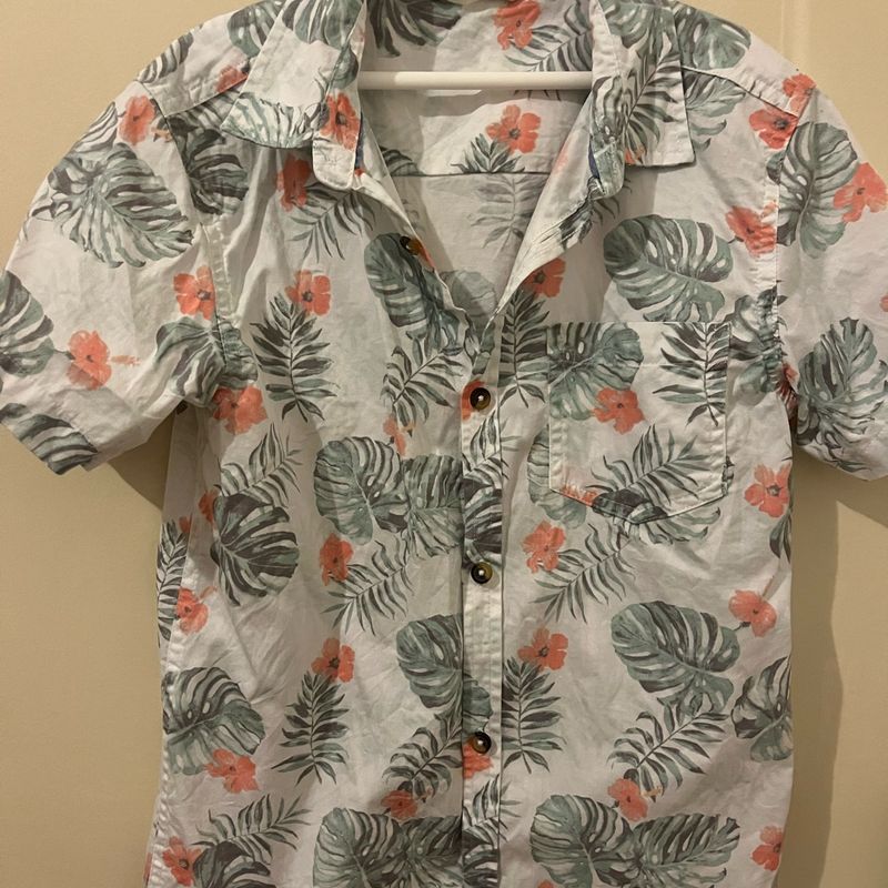 Camisa floral shops masculina renner