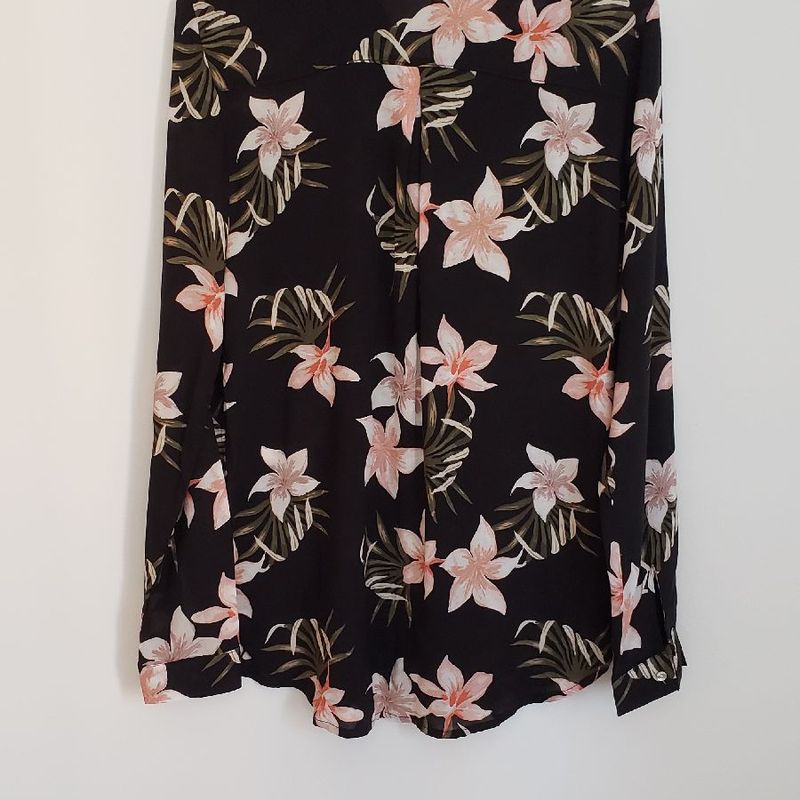 Camisa floral 2024 feminina riachuelo