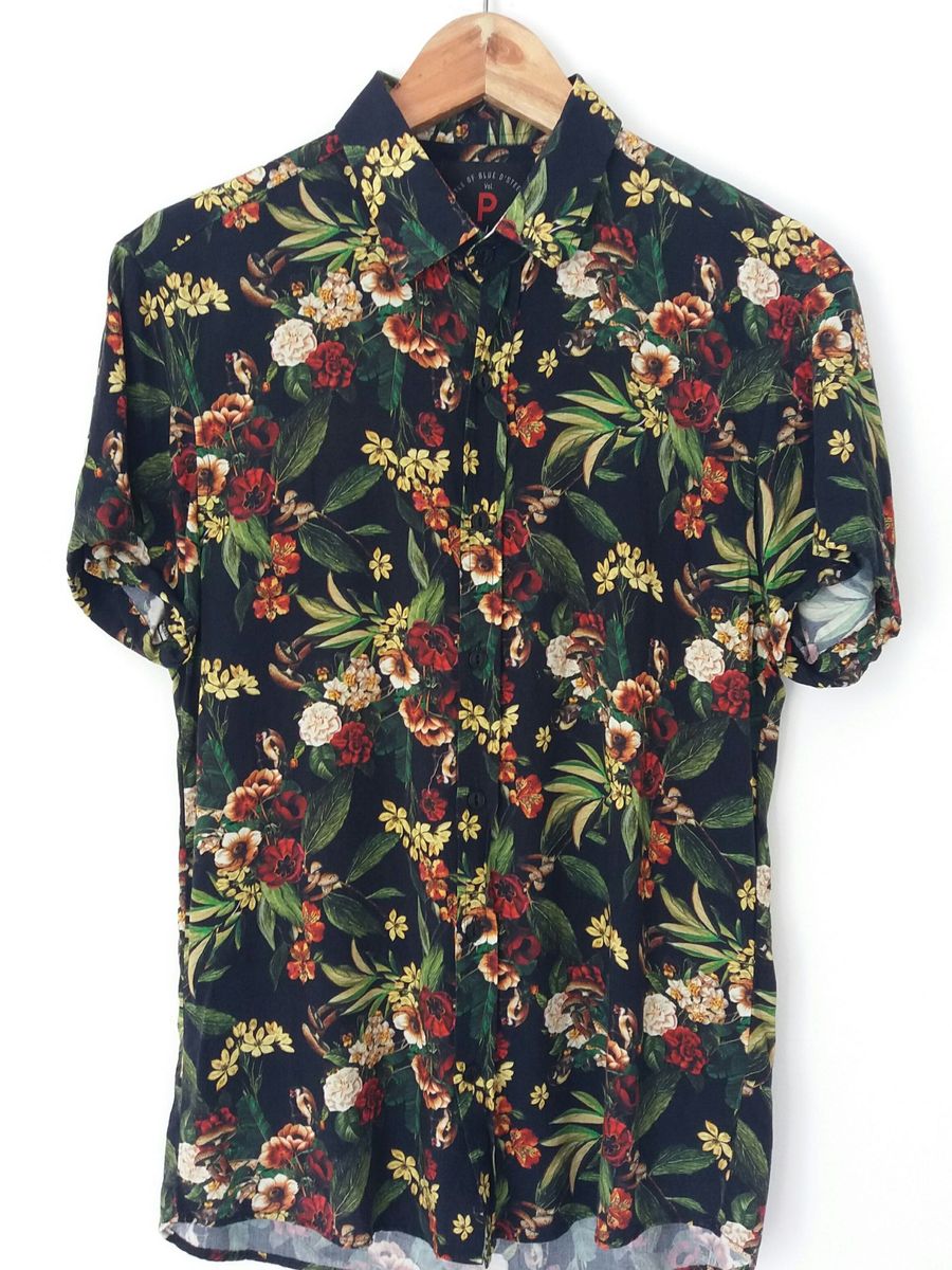 camisa social florida masculina renner