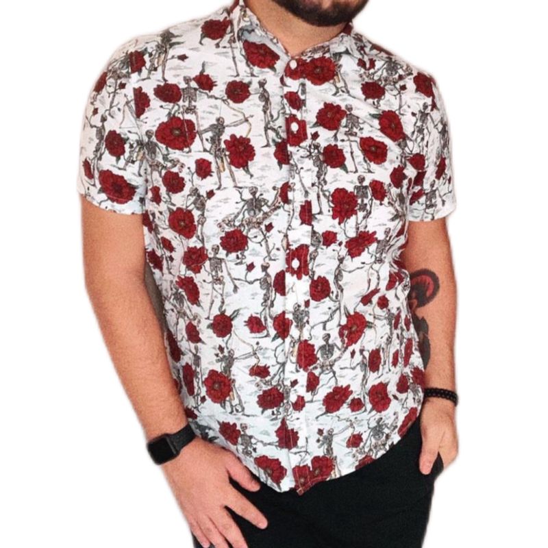 Camisa florida clearance masculina renner