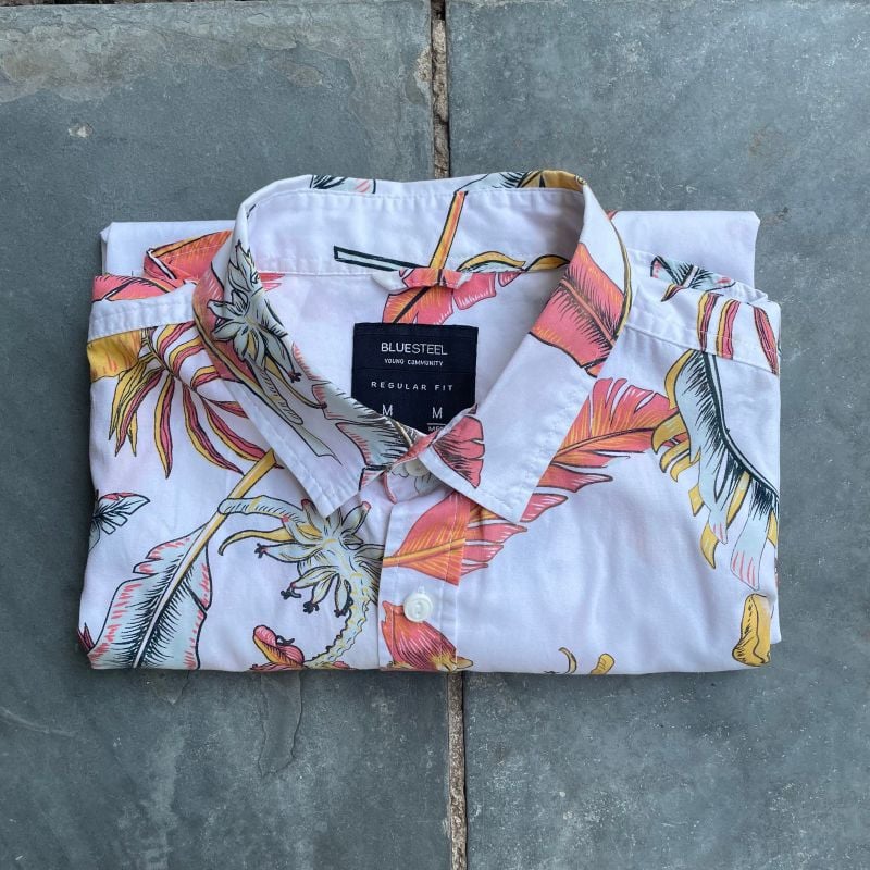 Camisa florida clearance masculina renner