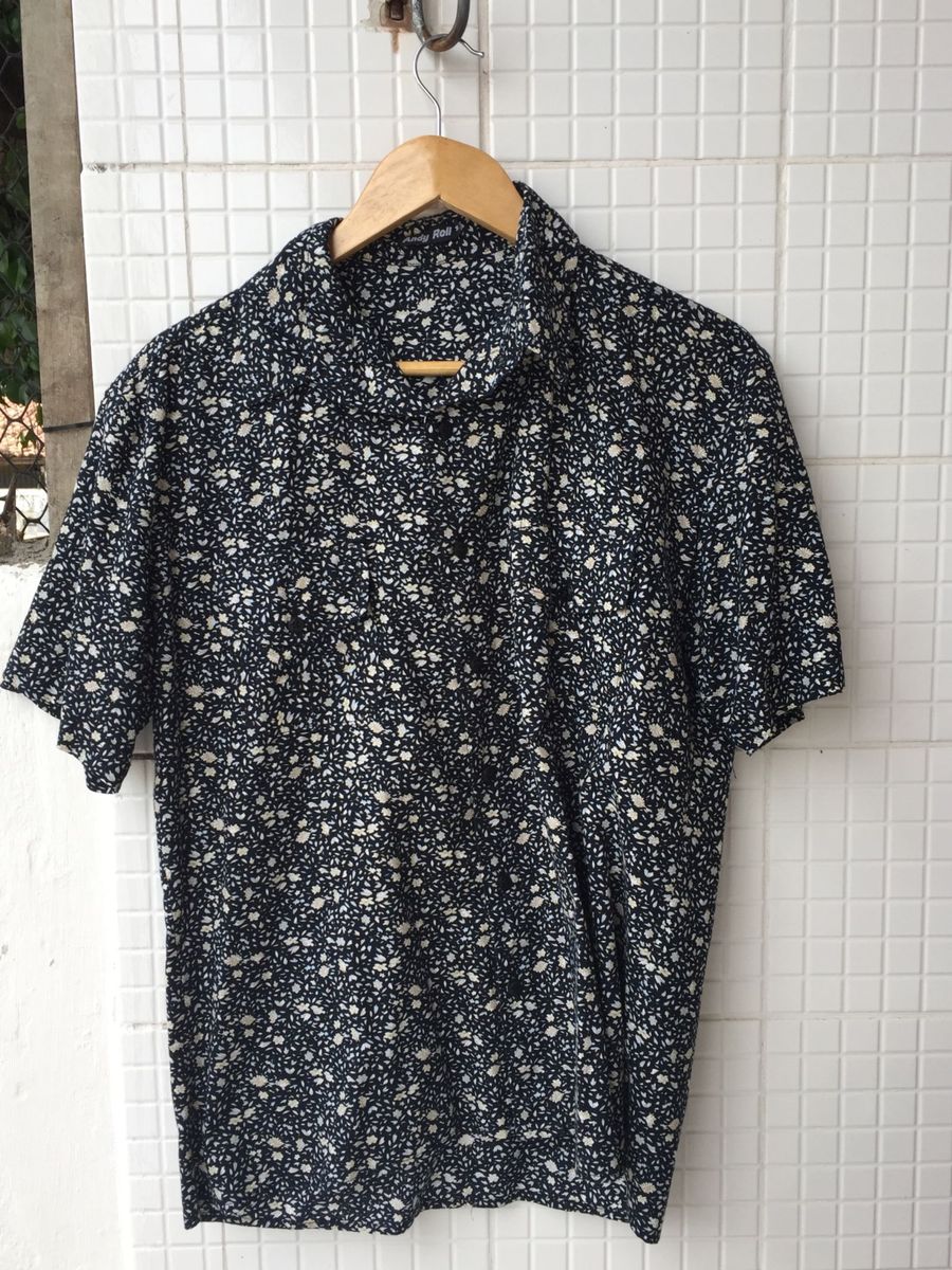 camisa de botao florida