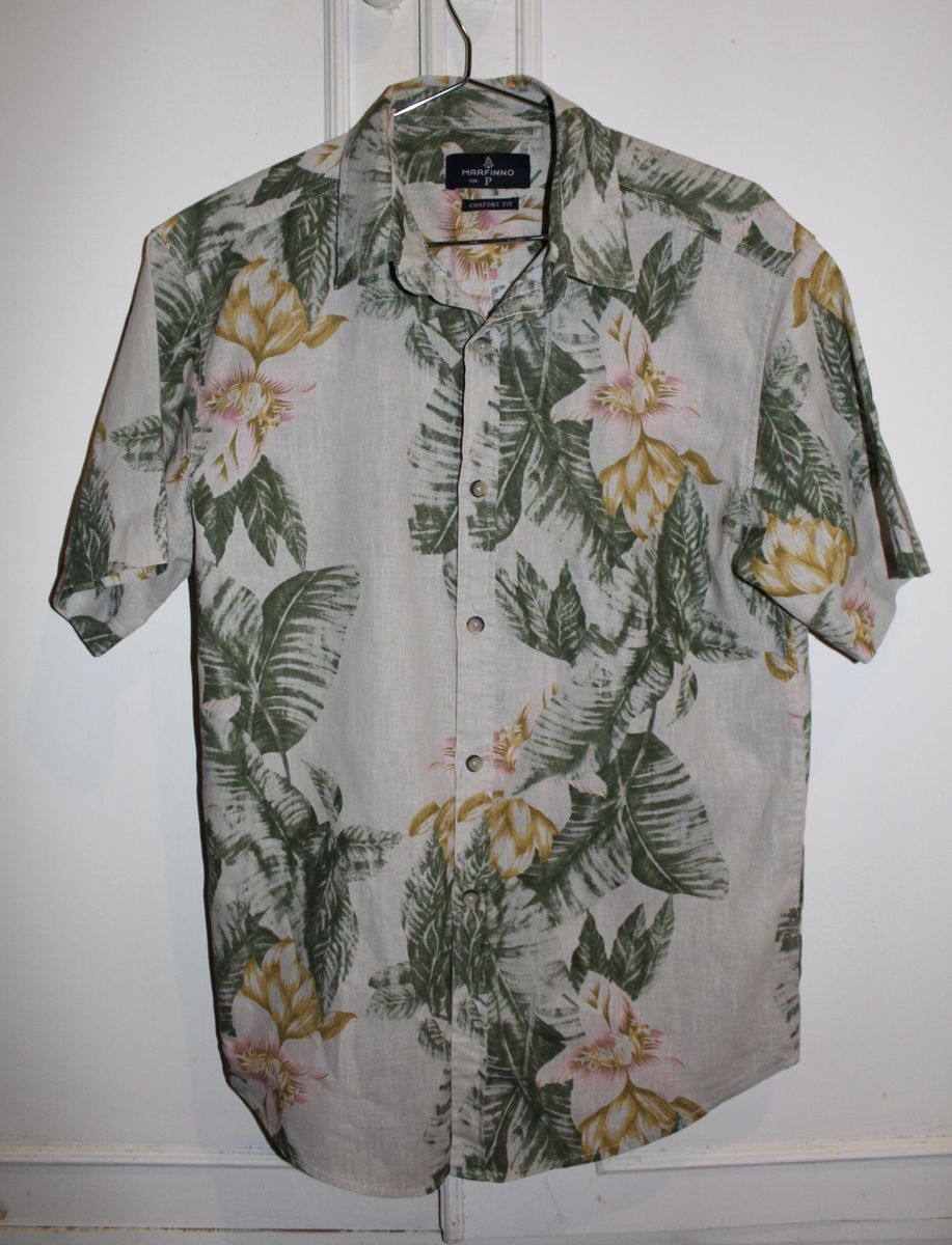 camisa masculina florida