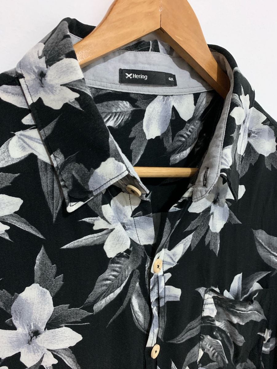 camisa florida hering