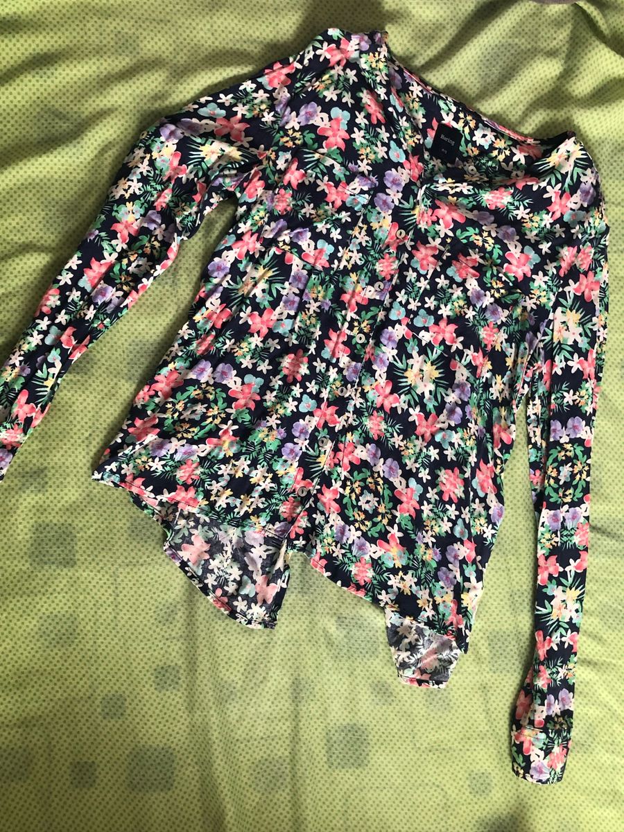 camisa florida hering