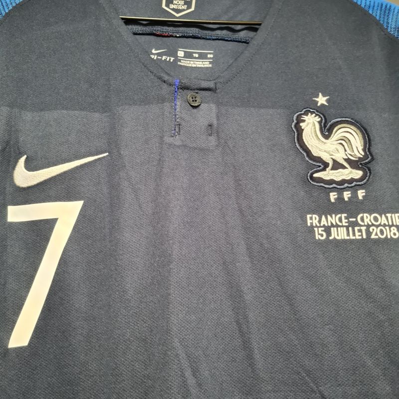 Nike フランス代表 GRIEZMANN 7 長袖シャツ Camisa França Home Copa 2018 Gg Manga Longa Griezmann 7 | Nike