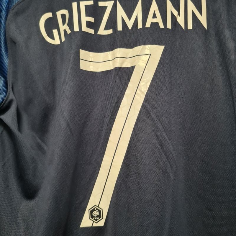 Camisa França Home Copa 2018 Gg Manga Longa Griezmann 7 | Nike
