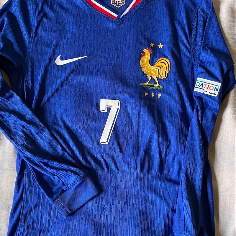 Nike フランス代表 GRIEZMANN 7 長袖シャツ Camisa França Manga Longa Griezmann #7 | Nike Nunca Usado