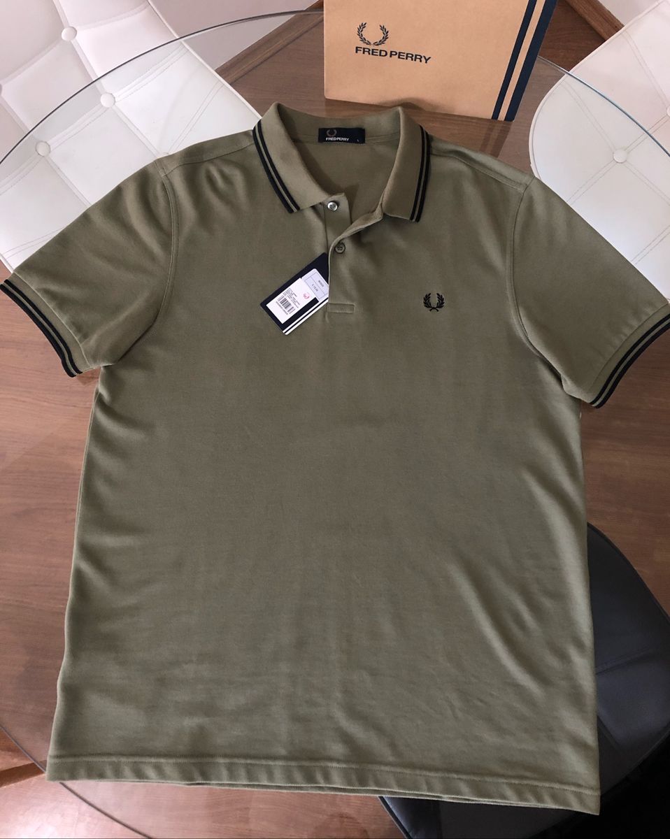 camisa fred perry