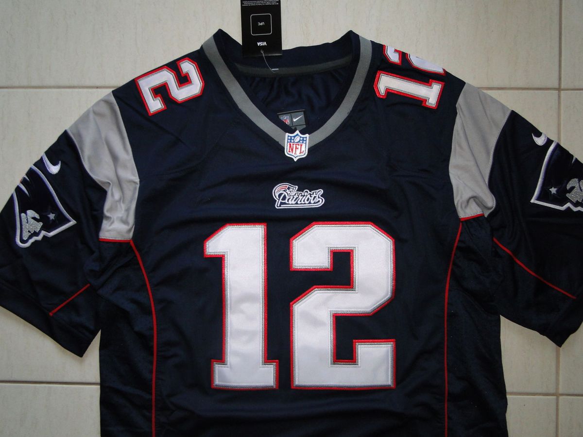 Camisa futebol americano nike best sale new england patriots masculina