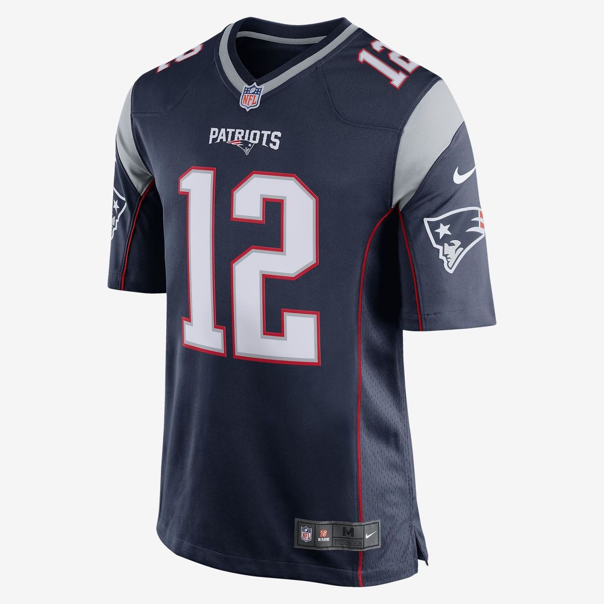 Camisa Futebol Americano Nike New England Patriots Masculina (tom Brady