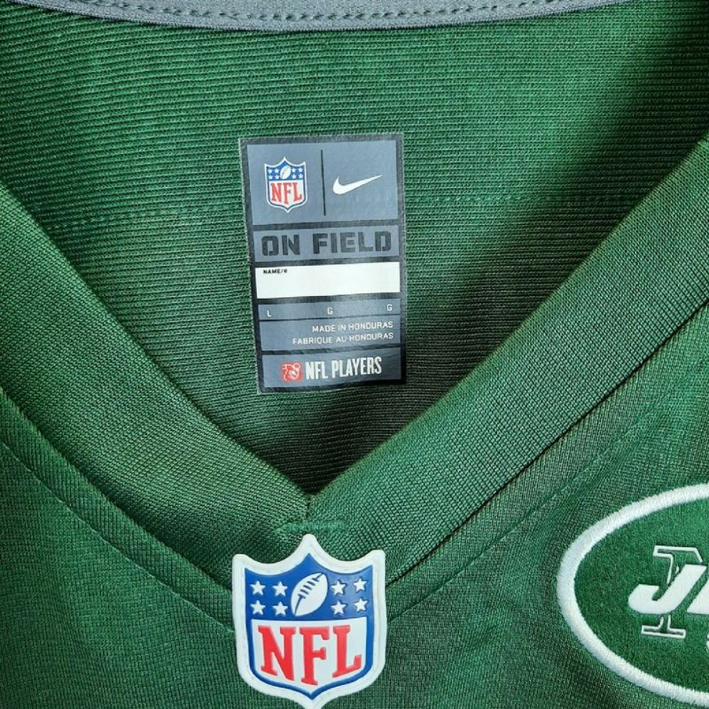 Camisa Futebol Americano Nike New York Jets - Verde/Branco