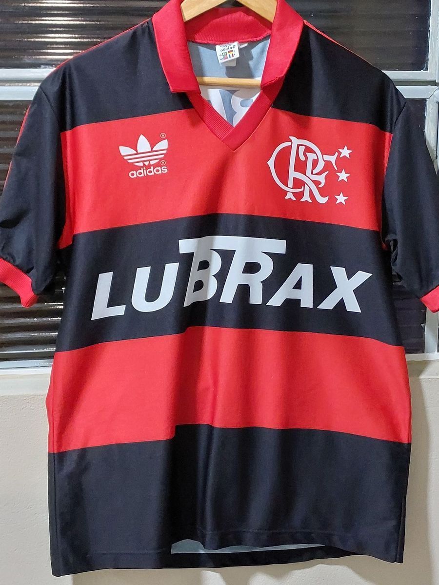 camisa-futebol-clube-flamengo-seminova-original-adidas-vintage-anos