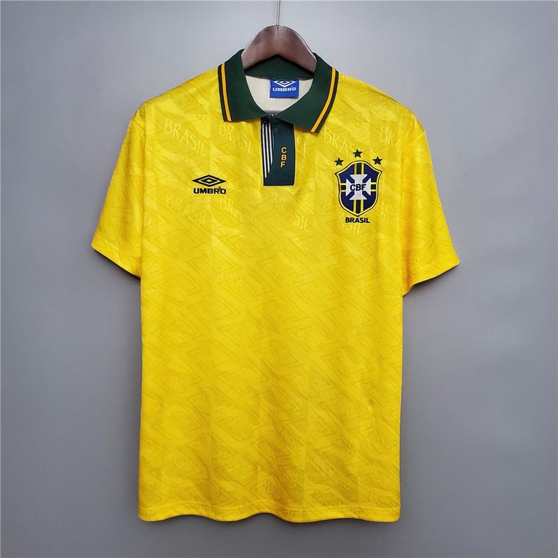 Edição especial de camisa histórica da Seleção Brasileira será