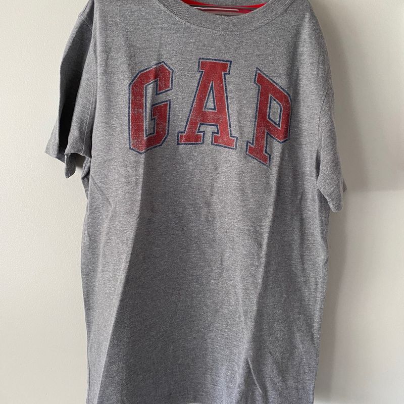Camisa Gap Original. Comprada Nos Eua. Tamanho G 10/11 Anos. Semi Nova. sem  Avarias, Roupa Infantil para Menino Gap Usado 86340114