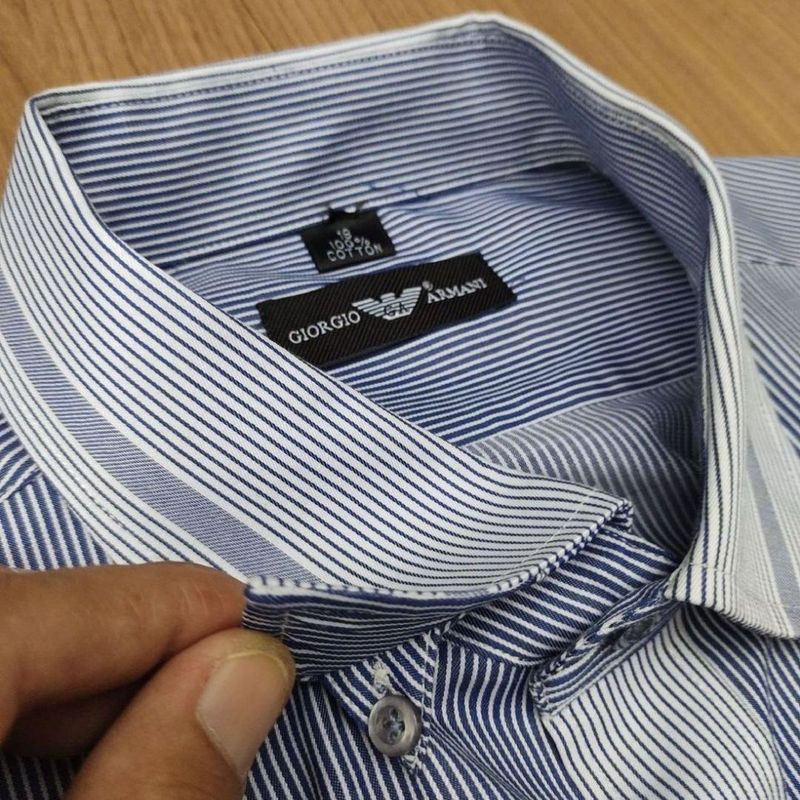 Camisa Giorgio Armani Original Camisa Masculina Giorgio Armani