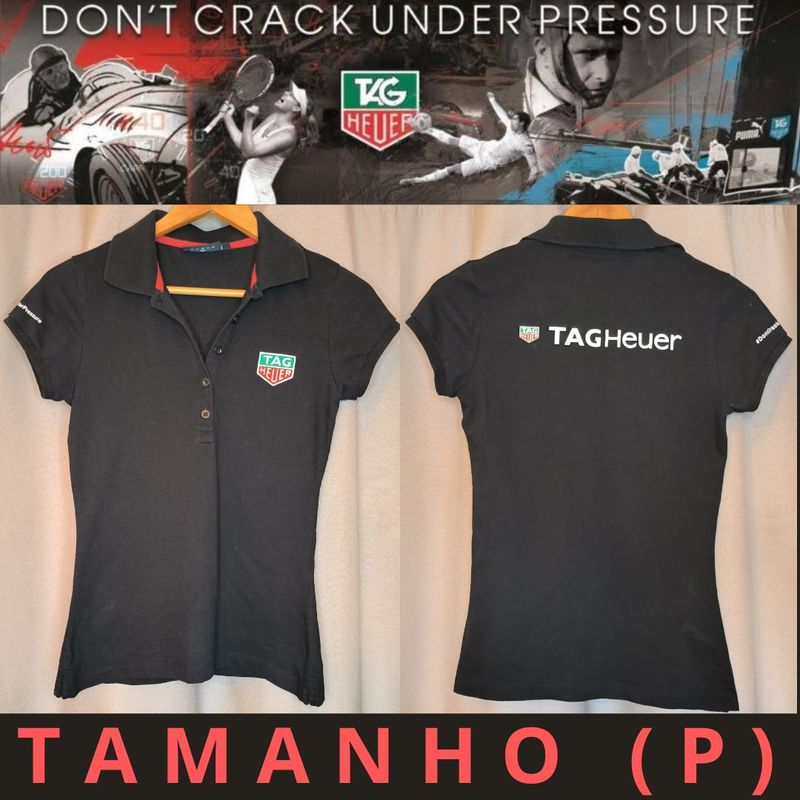 Camisa Gola Polo Feminina de Grife Su a Tag Heuer Famosa por Deus