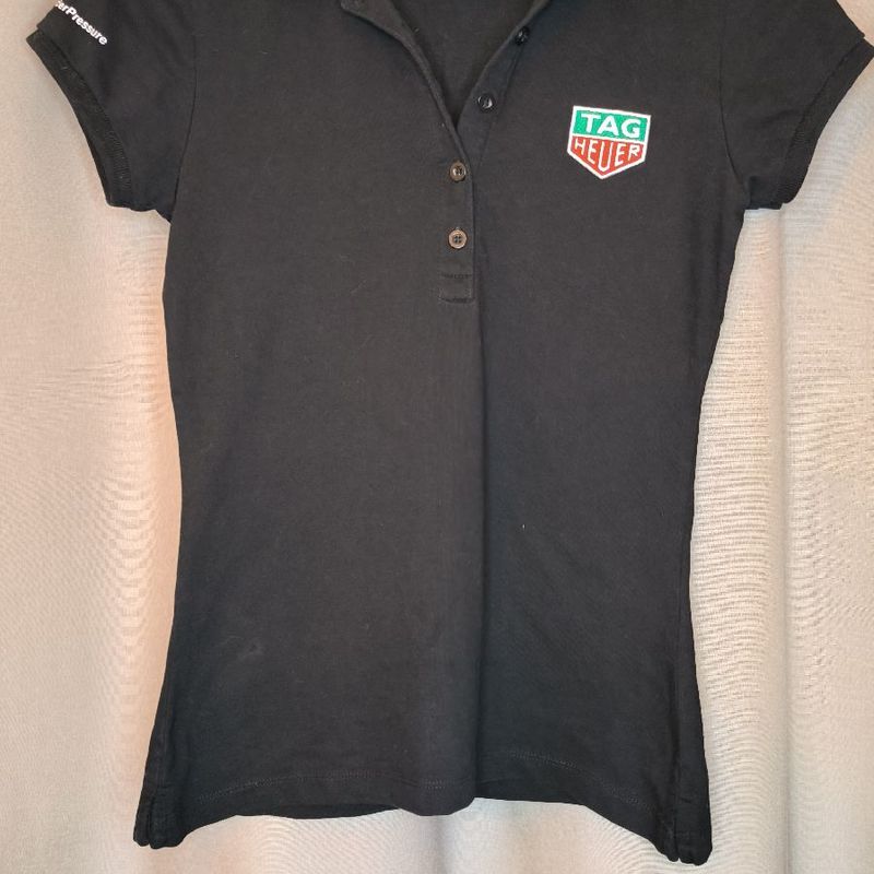 Camisa Gola Polo Feminina de Grife Su a Tag Heuer Famosa por Deus