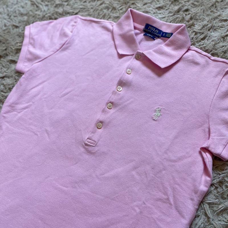 Camisa polo ralph hot sale lauren feminina original