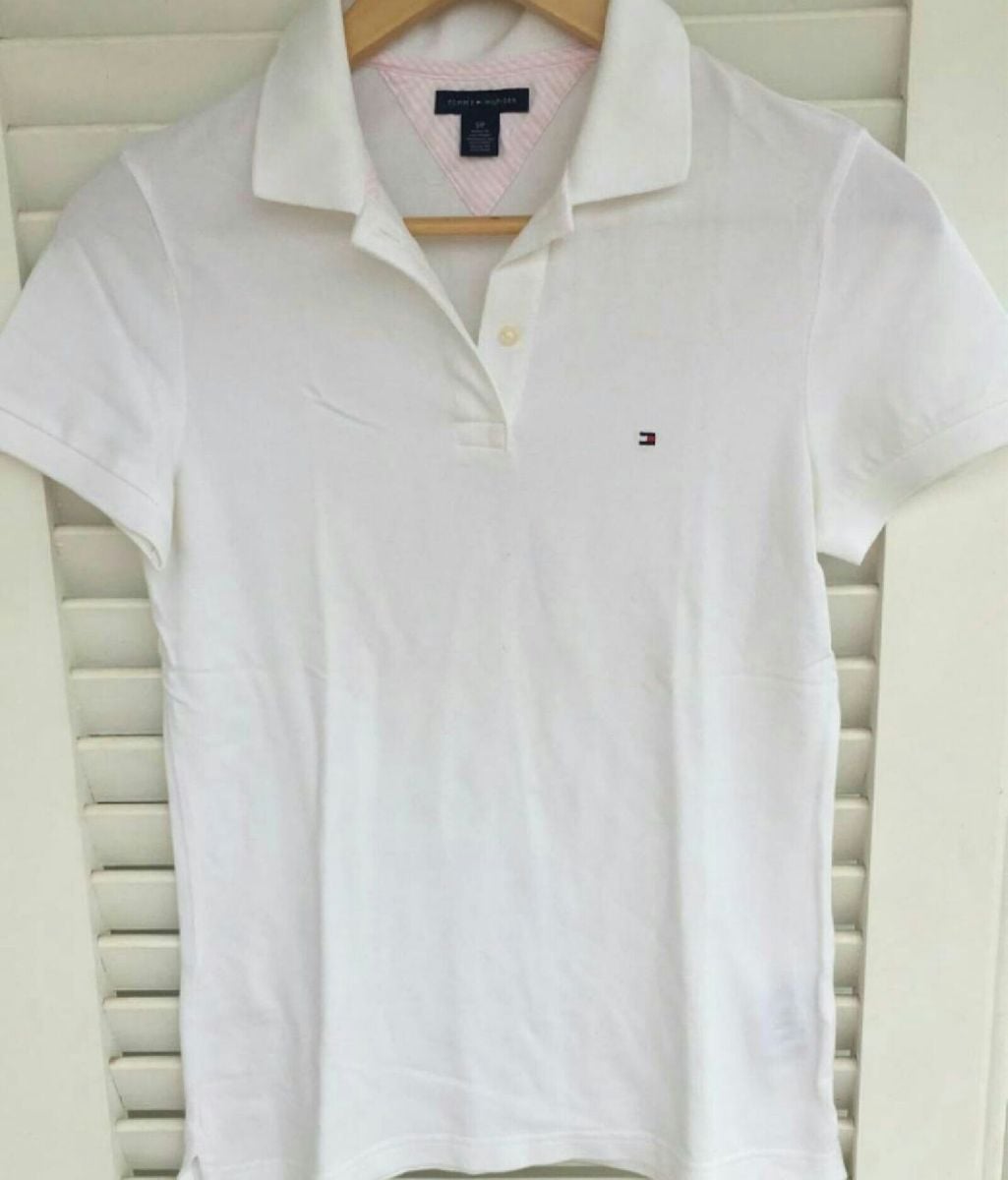 Camisa Gola Polo Tommy Feminina | Camisa Feminina Tommy Hilfiger Usado ...