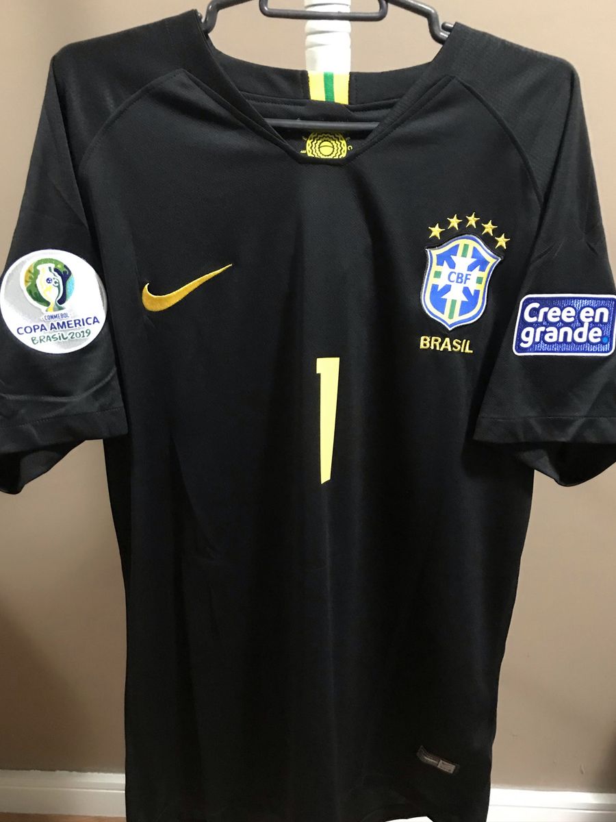 camisa de goleiro nike