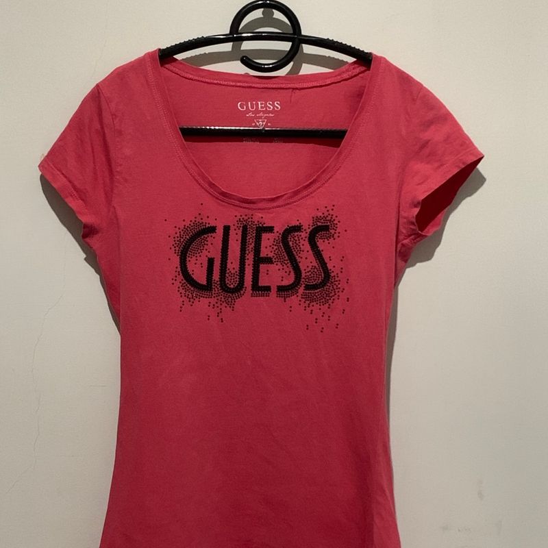 Camisa best sale guess feminina