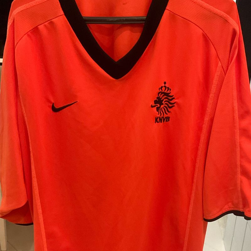 Camiseta de Time Knvb Nike Oficial Laranja | Roupa Esportiva Masculino Nike  Usado 78229344 | enjoei