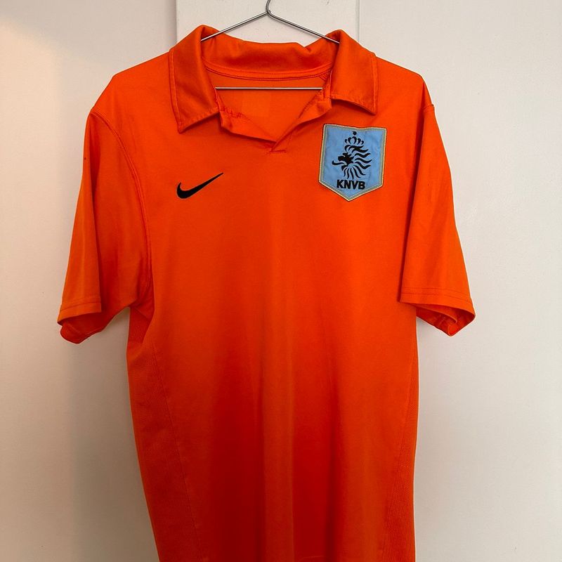 Camisa Polo Oficial da Seleção da Holanda Original da Nike | Camisa  Masculina Nike Usado 41060008 | enjoei