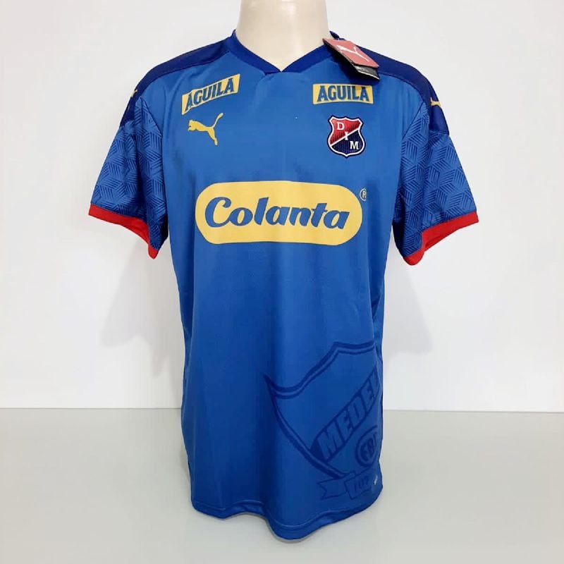 Medellin 2021 Camiseta Independiente 2021 Azul Camiseta