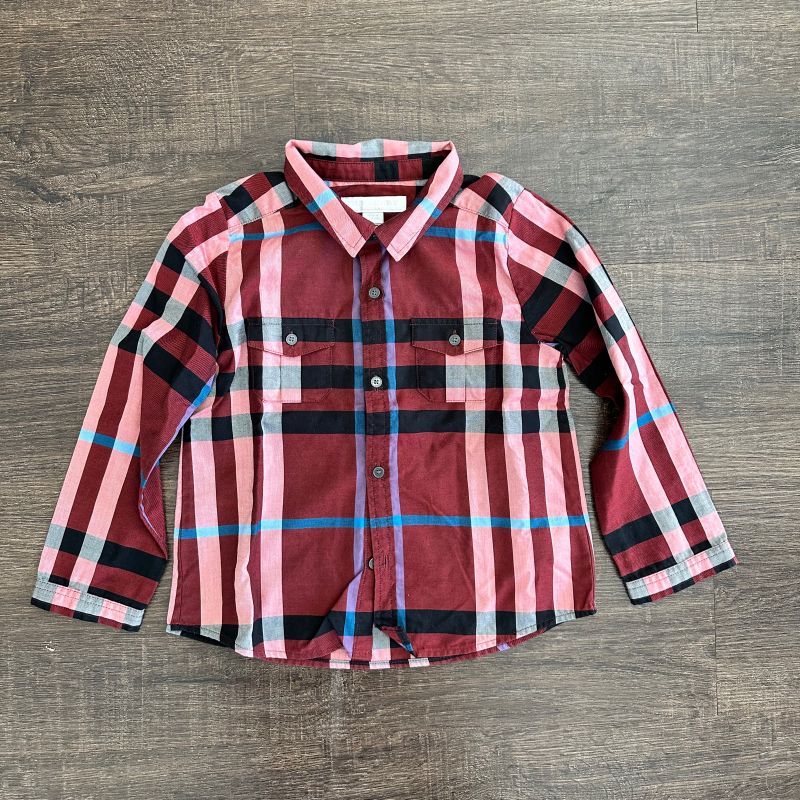 Camisa Infantil Burberry Original Burberry Kids Usado 90718701 enjoei