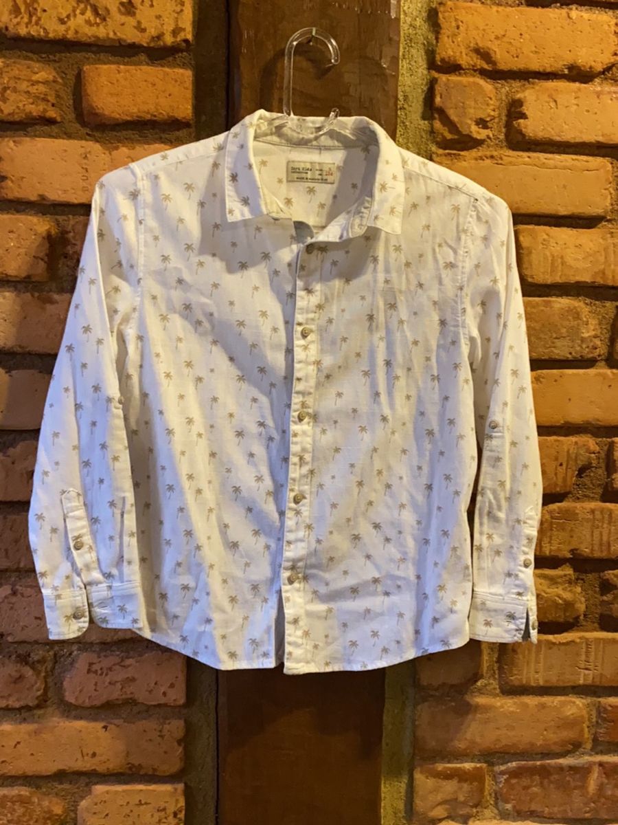 camisa zara infantil