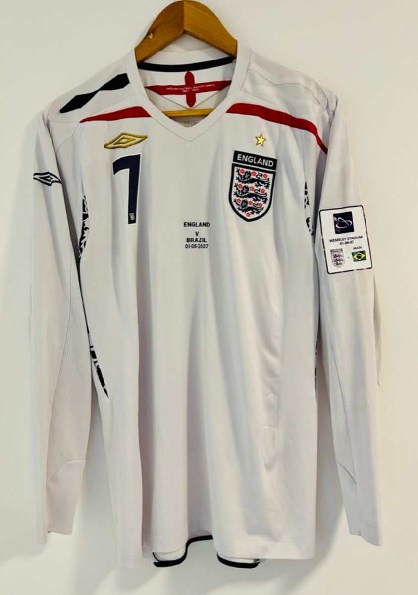 Umbro England シャツ BECKHAM 7 England Beckham 7 Home Football Shirt 1995/97 Adults XL