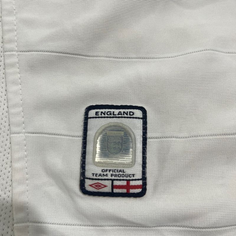 Camisa Inglaterra Umbro Antiga 2003/2005 Owen Dupla Face | Roupa