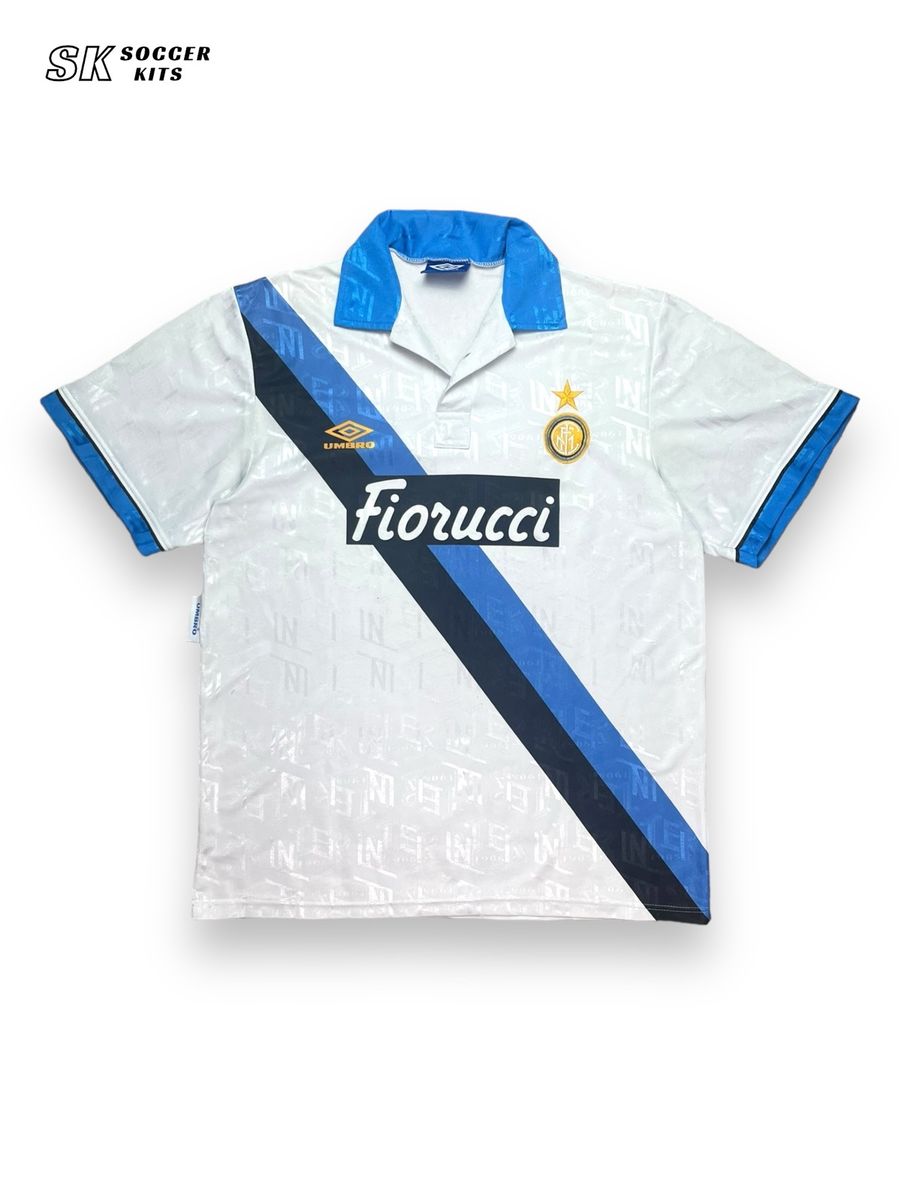 Camisa Inter de Milão 1993/94 Away | Camisa Masculina Umbro Usado
