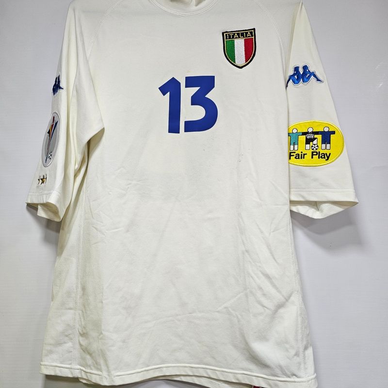 Camisa Itália Away 00-02 Xxl Nesta 13 Euro 2000 Na Etiqueta