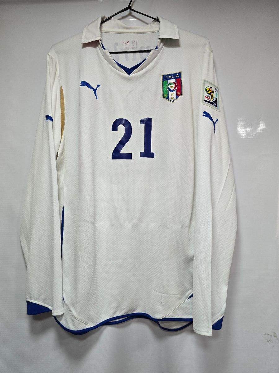 PUMA イタリア代表 2010  No.21 Pirlo PUMA イタリア代表 2010 Home No.21 Pirlo - メルカリ