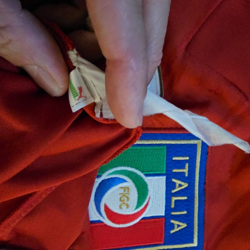 Camisa Itália Vermelha Gk Buffon 1 Copa Das Confederações 2009