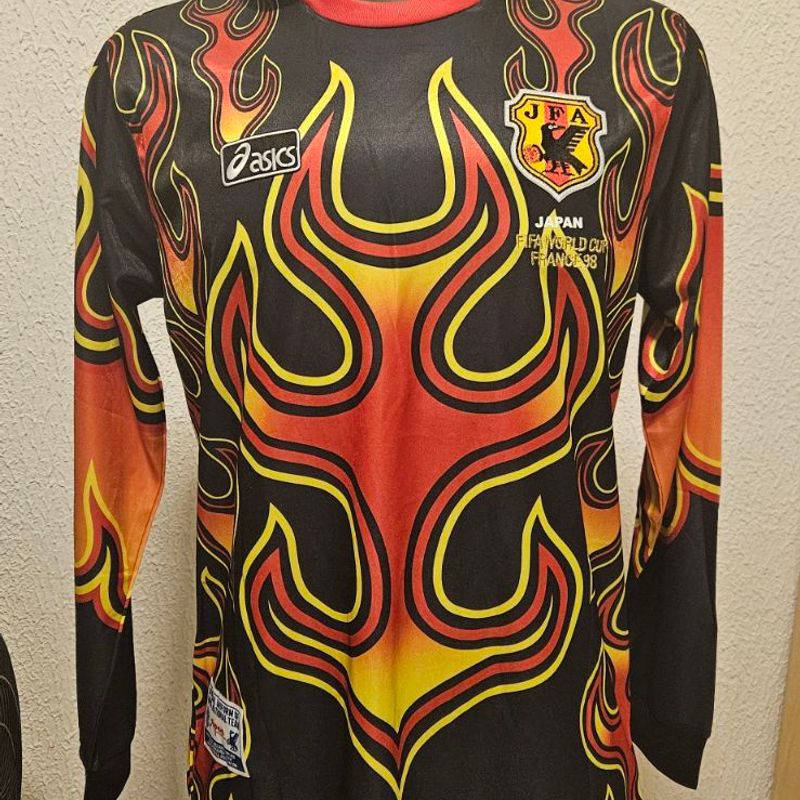 Camisa Japao 1998 Goleiro Kawaguchi G 38207 | Nunca Usado