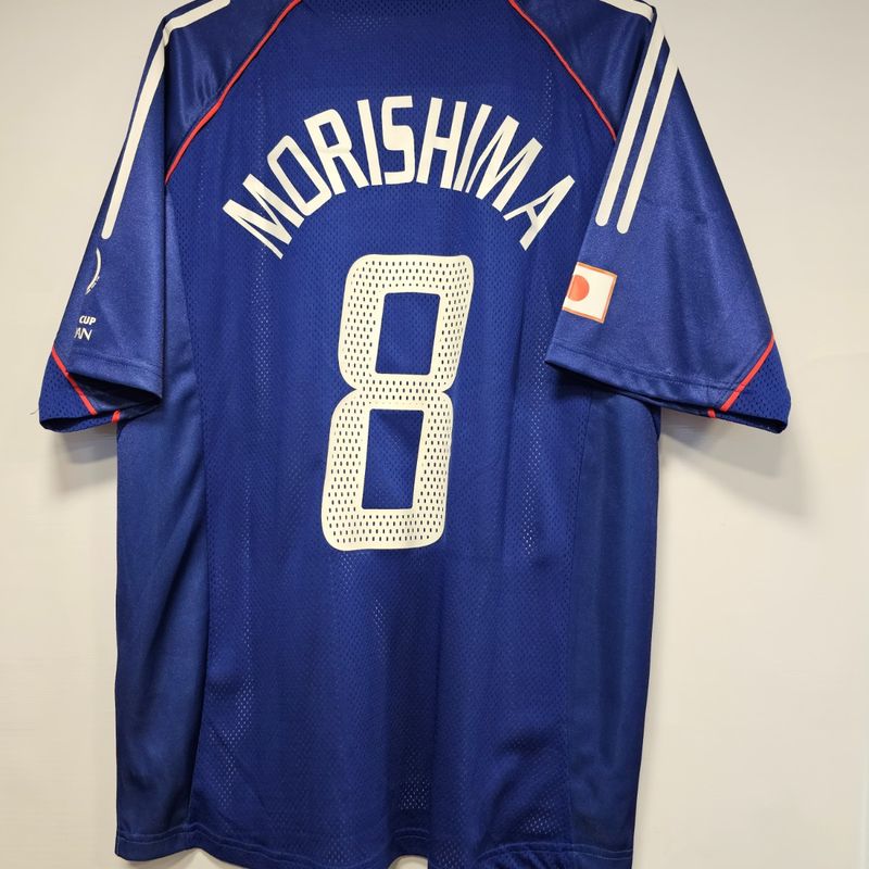 Camisa Japão Home 02-03 Morishima 8 Vs Turquia Copa 2002 Duplo