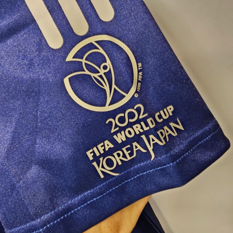 Camisa Japão Home 02-03 Morishima 8 Vs Turquia Copa 2002 Duplo