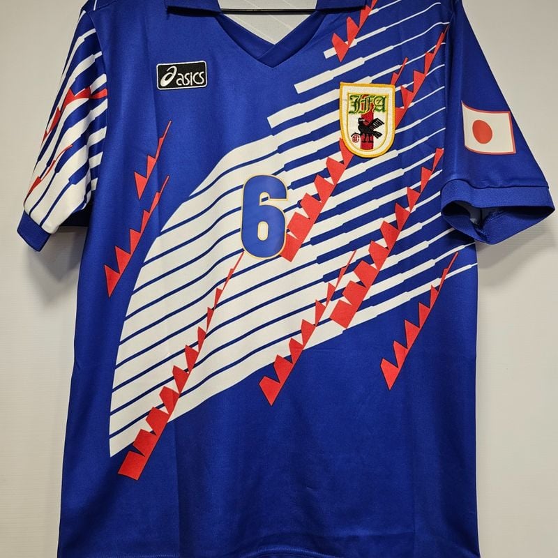 Camisa Japão Home 1994 Hattori 6 Oficial Importada | Asics