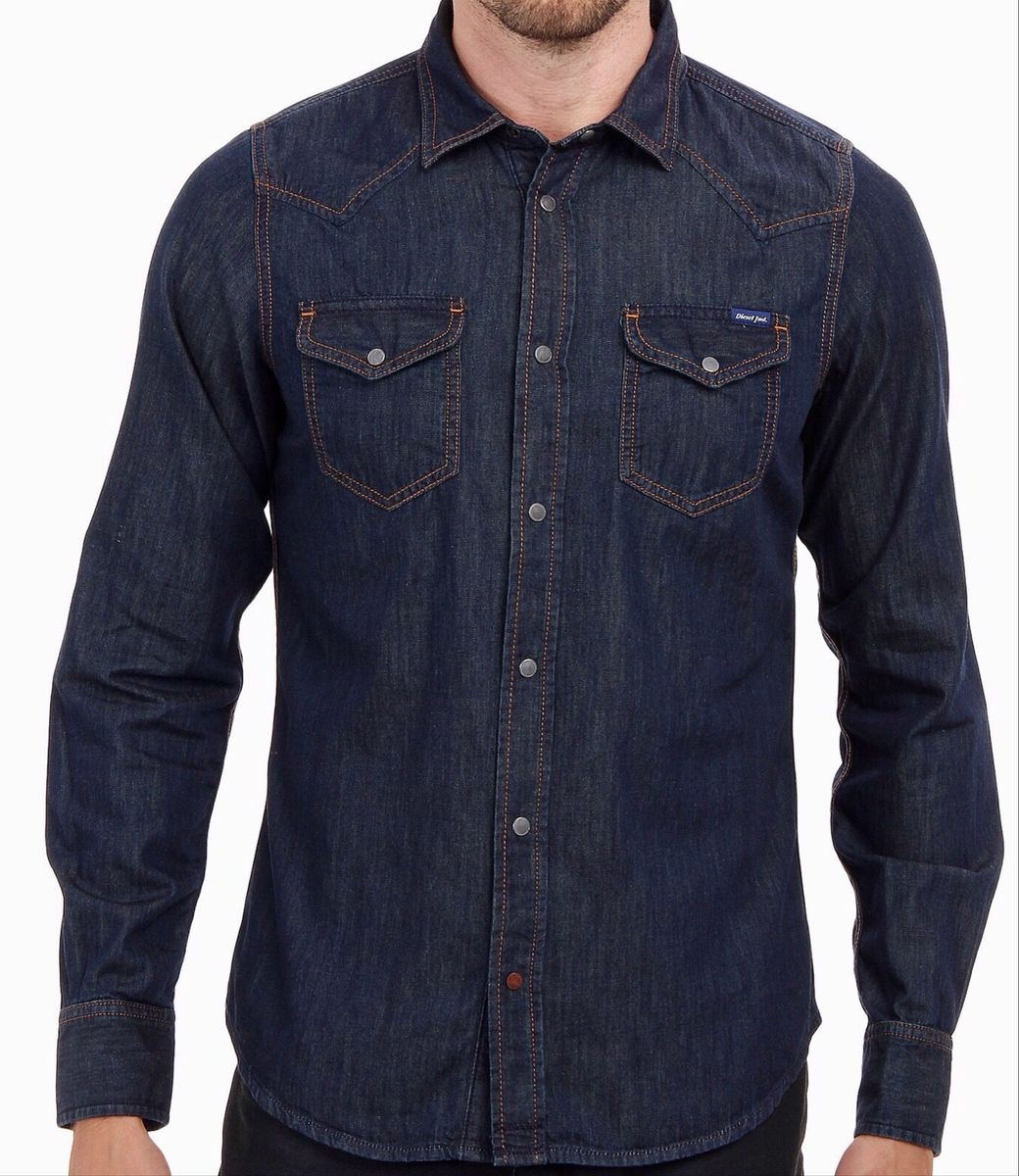 camisa jeans diesel